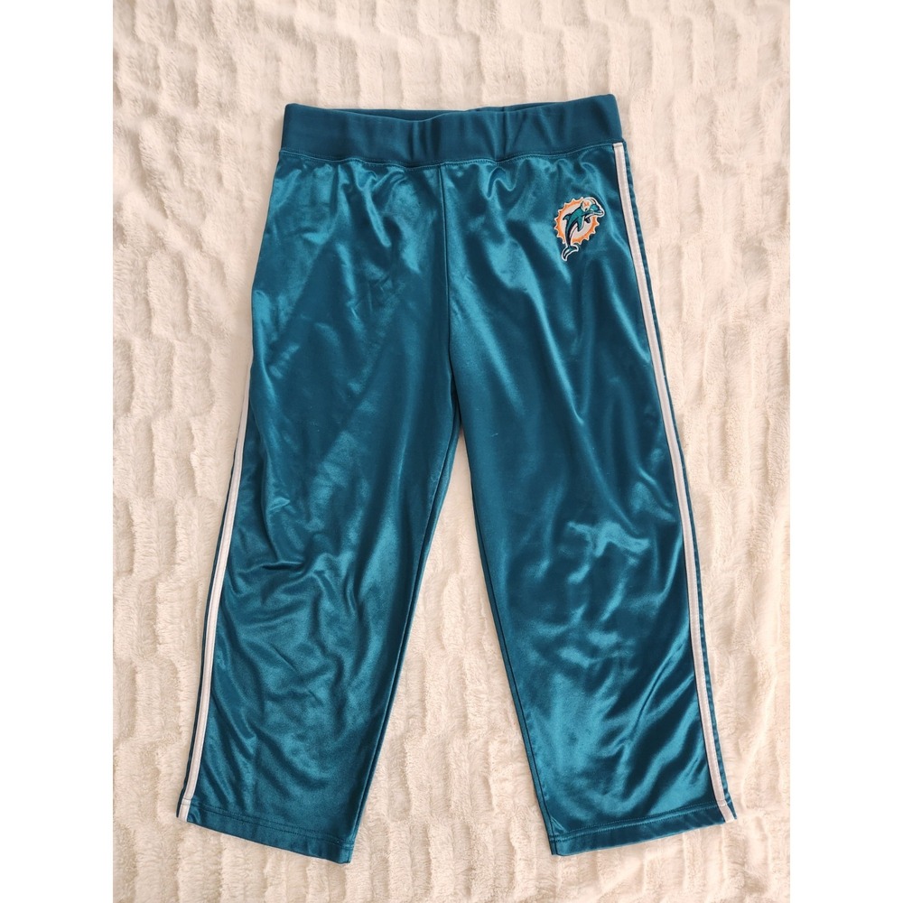 NFL Team Apparel Miami Dolphins Activewear Capris‎ 90s/2000s Womens Large